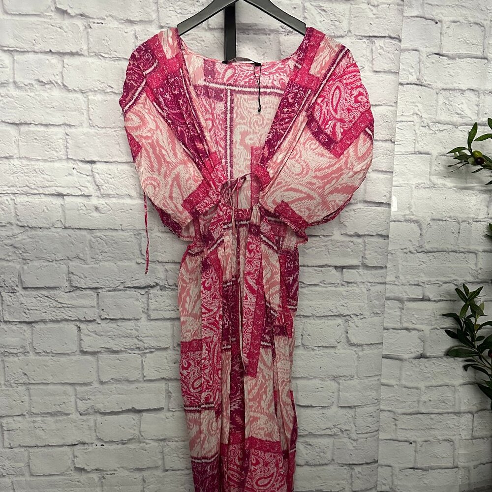 Zara Printed Midi Dress
